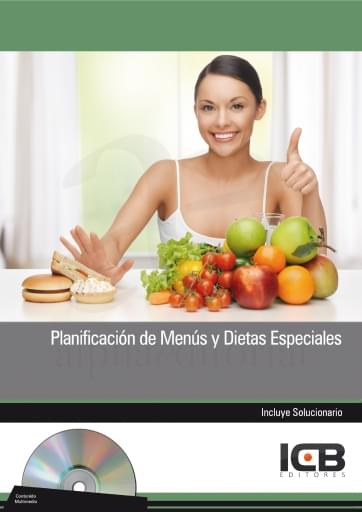 Portada del libro «Planificación de menús y dietas especiales», de J. Requena