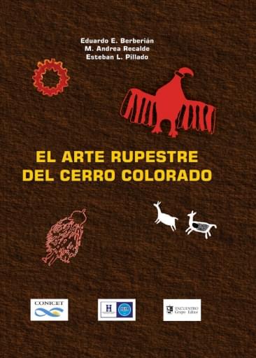 Portada del libro «El arte rupestre del Cerro Colorado.», de E. Berberian