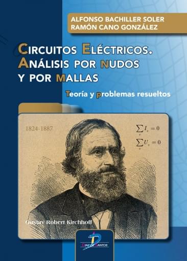 Portada del libro «Circuitos eléctricos. análisis por nudos y por mallas», de SOLER