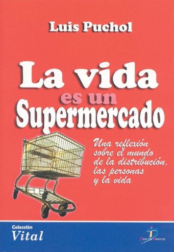 Portada del libro «Vida es un supermercado», de Moreno