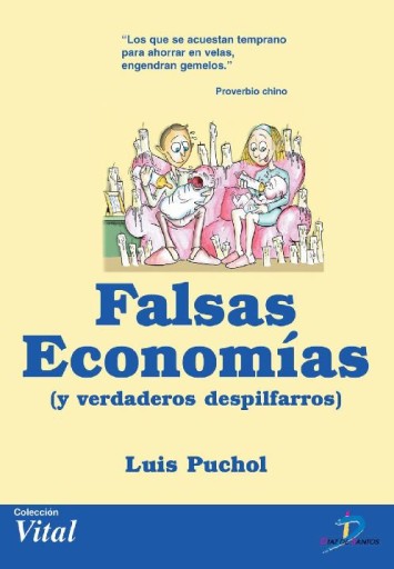 Portada del libro «Falsas economías y verdaderos despilfarros», de Moreno