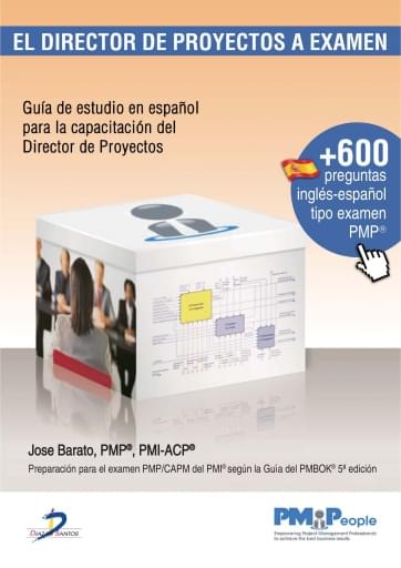 Portada del libro «Director de proyectos a examen. 2 ed.», de Barato