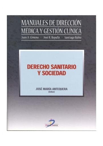 Portada del libro «Derecho sanitario y sociedad», de Vinagre