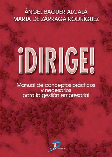 Portada del libro «¡Dirige!», de Baguer