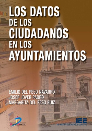 Portada del libro «Datos de los ciudadanos en los ayuntamientos», de Navarro