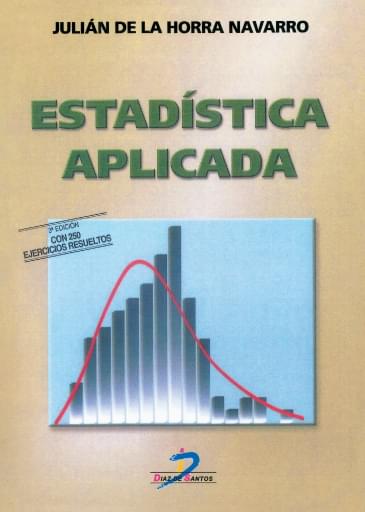 Portada del libro «Estadística aplicada. 3 ed.», de Navarro