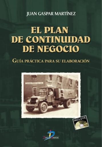 Portada del libro «Plan de continuidad de negocio», de Gaspar