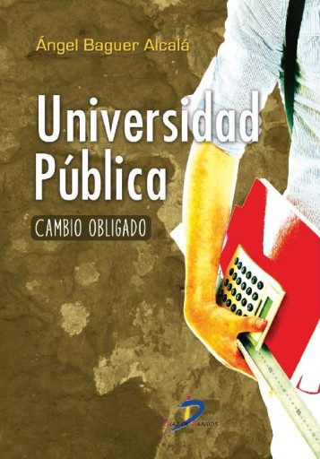 Portada del libro «Universidad publica», de Baguer