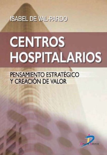 Portada del libro «Centros hospitalarios», de Pardo