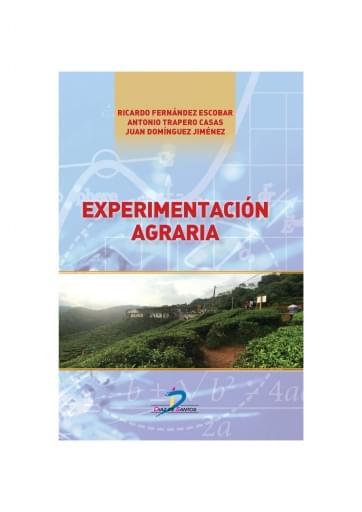 Portada del libro «Experimentación agraria», de Escobar