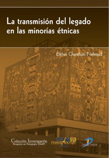 Portada del libro «Transmisión del legado en las minorías étnicas», de Charabati