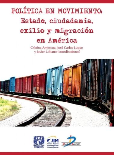 Portada del libro «Política en movimiento», de Amezcua