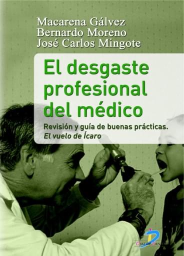 Portada del libro «Desgaste profesional del medico», de Gálvez
