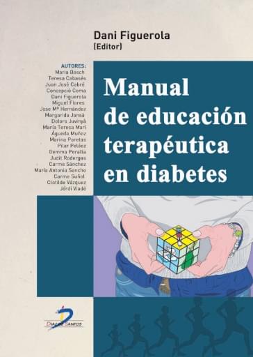 Portada del libro «Manual de educación terapéutica en diabetes», de Figuerola