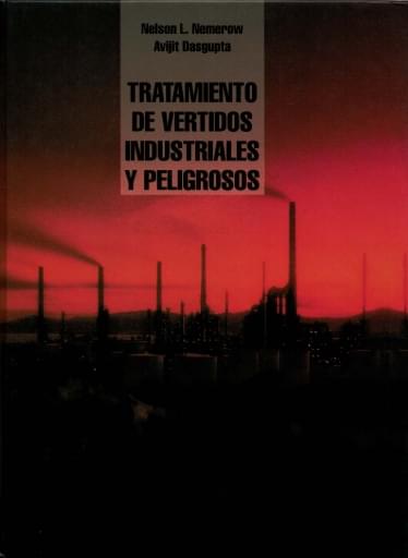 Portada del libro «Tratamiento de vertidos industriales y peligrosos», de Nemerow