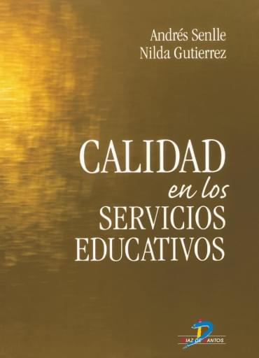 Portada del libro «Calidad en los servicios educativos», de Azodo
