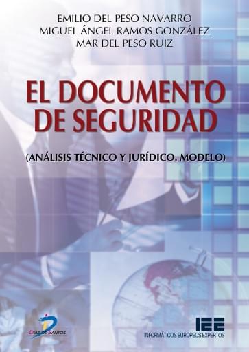 Portada del libro «Documento de seguridad», de Navarro