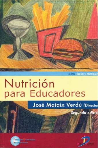 Portada del libro «Nutrición para educadores. 2 ed.», de Mataix