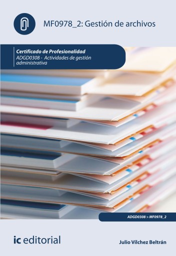 Gestión de archivos. ADGD0308