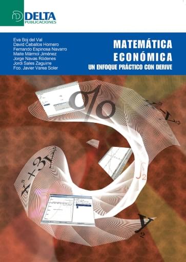 Portada del libro «Matemática económica», de E. Boj del Val, D. Ceballos