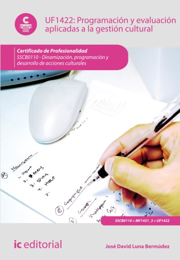 Programación y evaluación aplicadas a la gestión cultural. SSCB0110