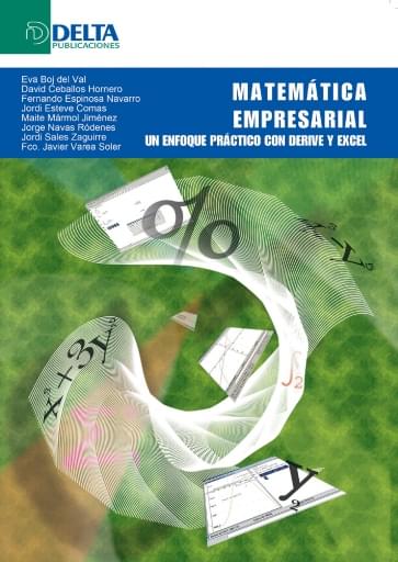 Portada del libro «Matemática empresarial», de E. Boj del Val, D. Ceballos