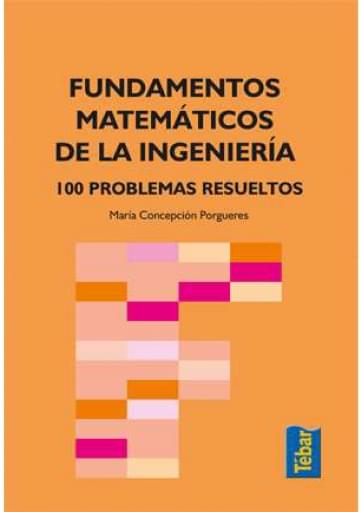 Portada del libro «Fundamentos matemáticos de la ingeniería», de M Concepción