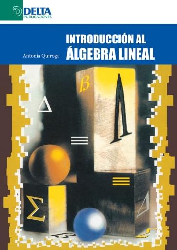 Portada del libro «Introducción al álgebra lineal», de A. Quiroga