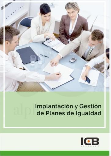 Portada del libro «Implantación y gestión de planes de igualdad», de S. Hilario