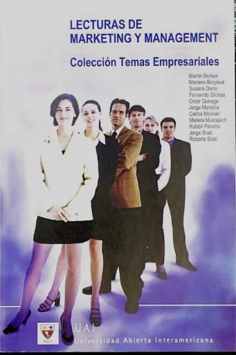 Portada del libro «Lecturas de Managment & Marketing», de AAVV