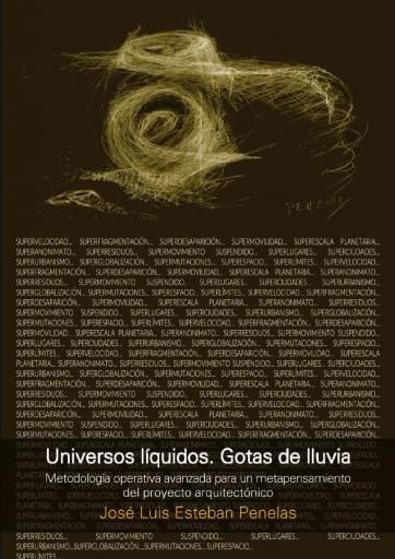 Portada del libro «Universos Liquidos. Gotas de Lluvia», de J. Penelas
