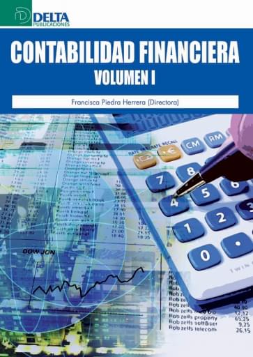 Portada del libro «Contabilidad financiera Vol. 1», de F. Piedra