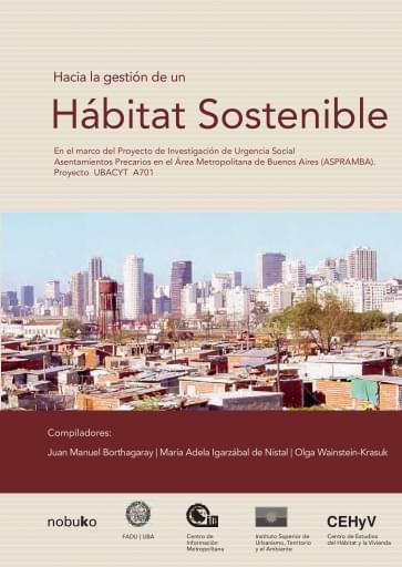 Portada del libro «Hacia la Gestión de un Habitat Sostenible», de J. Borthagaray, M. Igarzábal de Nistal