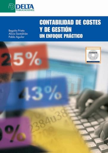 Portada del libro «Contabilidad de costes y de gestión», de B. Prieto, A. Santidrián