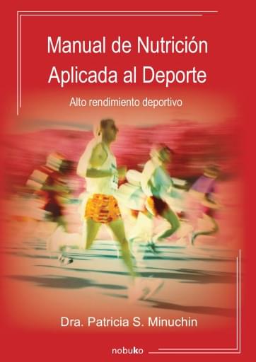 Portada del libro «Manual de Nutrición Aplicada Al deporte», de P. Minuchin