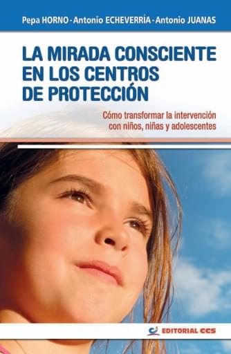 Portada del libro «La mirada consciente en los centros de protección», de A. Echeverría, P. Horno