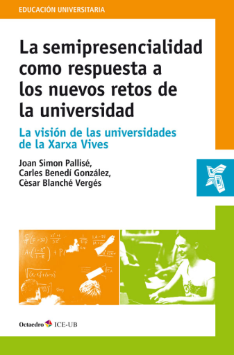 Portada del libro «La semipresencialidad como respuesta a los nuevos retos de la universidad», de A. Jollien