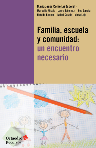 Portada del libro «Familia, escuela y comunidad», de M. Comellas