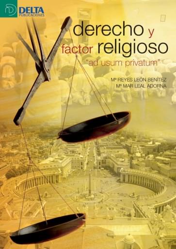 Portada del libro «Derecho y factor religioso», de M. León, M. Leal