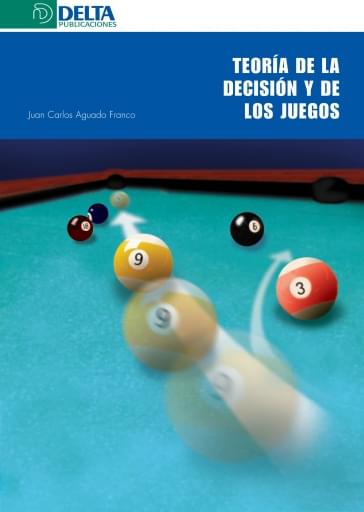 Portada del libro «Teoría de la decisión y de los juegos», de J. Aguado