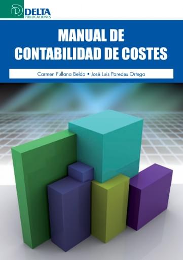 Portada del libro «Manual de contabilidad de costes», de C. Fullana, J. Paredes