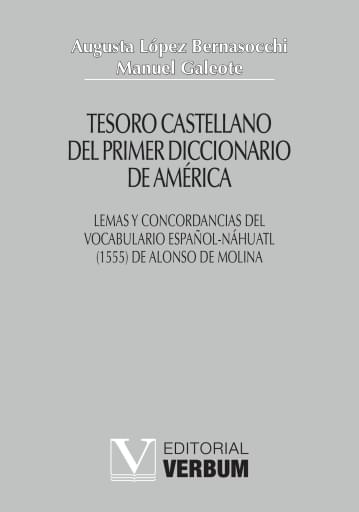 Tesoro castellano del primer diccionario de América