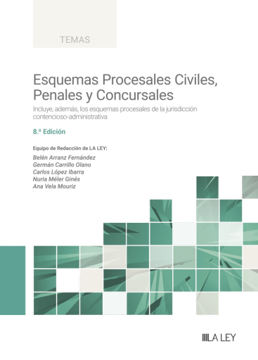 Esquemas Procesales Civiles, Penales y Concursales (8.ª edición)