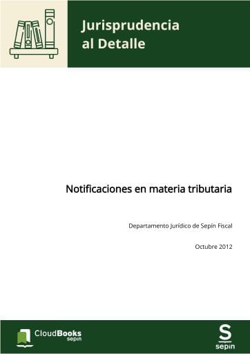 Notificaciones en materia tributaria