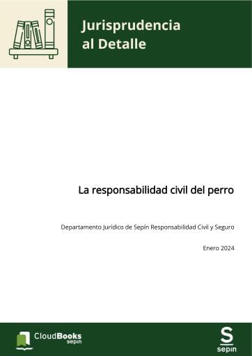 La responsabilidad civil del perro