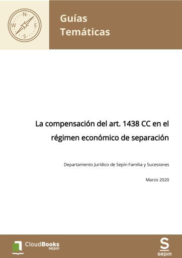 La compensación del art. 1.438 CC en el régimen económico de separación