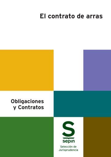 El contrato de arras