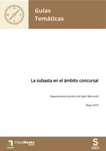 La subasta en el ámbito concursal