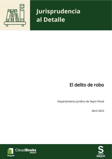 El delito de robo