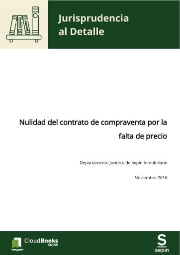 Nulidad del contrato de compraventa por la falta de precio
